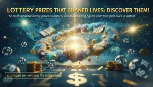 Premios de lotería que cambiaron vidas: ¡descúbrelos!